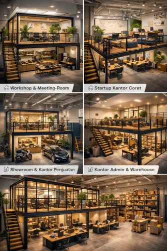 Mezzanine Ruang Kantor di Modernland