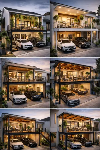 Mezannine Teras Rumah Keren di Modernland